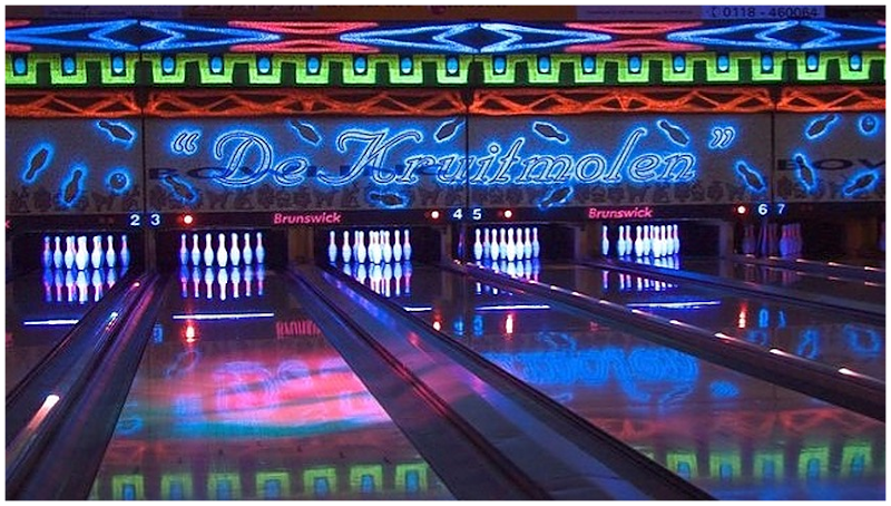Bowlingbaan Bowling De Kruitmolen in Middelburg - Interieur en faciliteiten